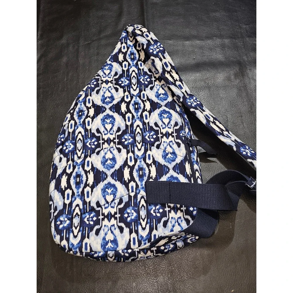 Vera Bradley Blue Ikat‎ Island Sling Backpack